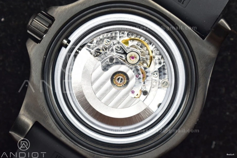 on Black 44 Edition Dial Yellow Strap Rubber Black TF A2824 Automatic 1:1 Best Superocean Bezel 0405